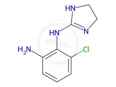 Chemical structure of Apraclonidine Hydrochloride Impurity 21