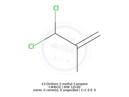 Chemical structure of 3,3-Dichloro-2-methyl-1-propene