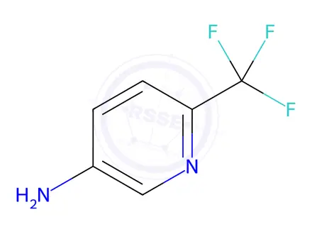 Chemical structure of 5-Amino-2-(trifluoromethyl)pyridine
