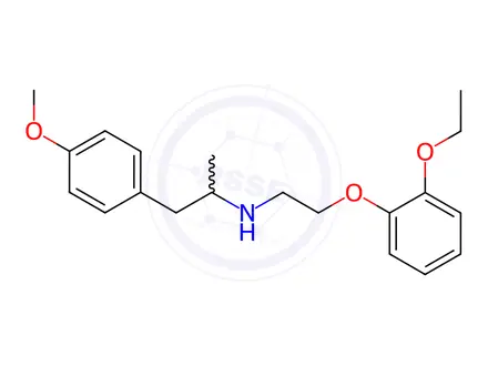 Chemical structure of rac-Tamsulosin EP Impurity H
