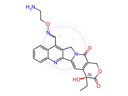 Chemical structure of Namitecan Impurity 2