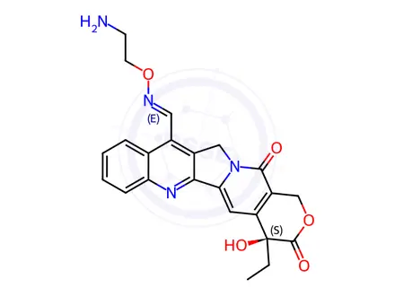 Chemical structure of Namitecan