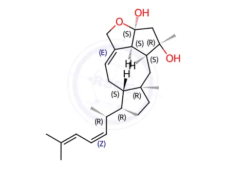 Chemical structure of Ophiobolin H