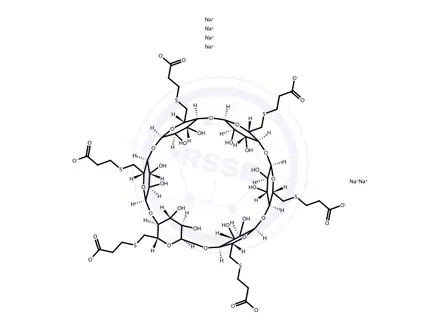 Chemical structure of Sugammadex Impurity 3