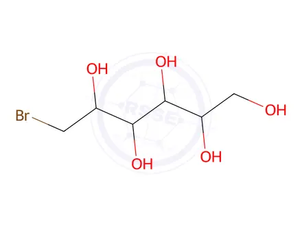 Chemical structure of 6-Bromo-6-deoxy-D-mannitol