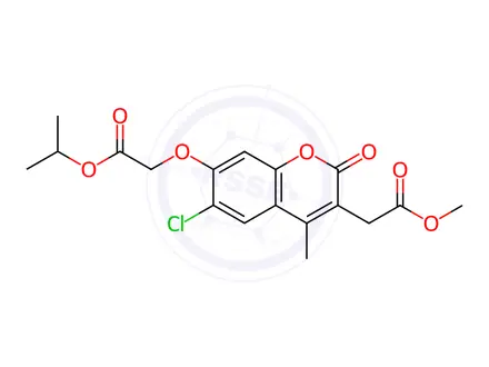 Chemical structure of Cloricromene Impurity 96