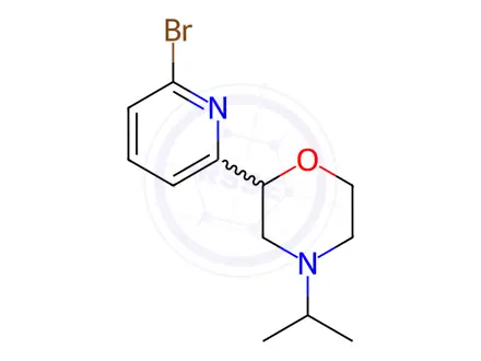 Chemical structure of 2-(6-Bromopyridin-2-yl)-4-isopropylmorpholine