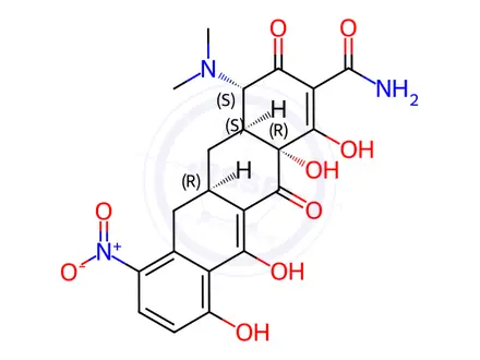 Chemical structure of 7-Nitrosancycline