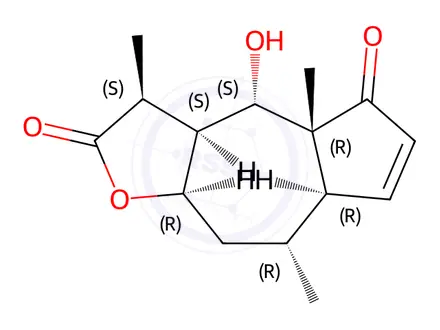 Chemical structure of plenolin