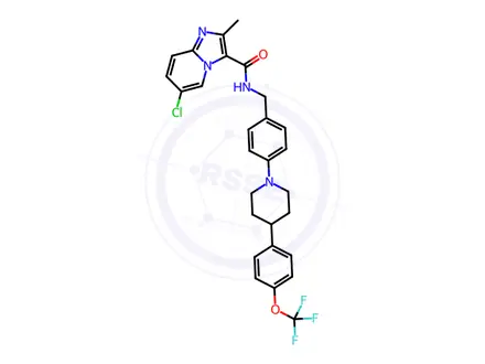 Chemical structure of Telacebec Impurity 3