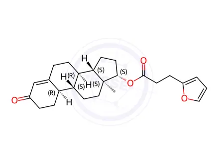 Chemical structure of Nandrolone Furylpropionate