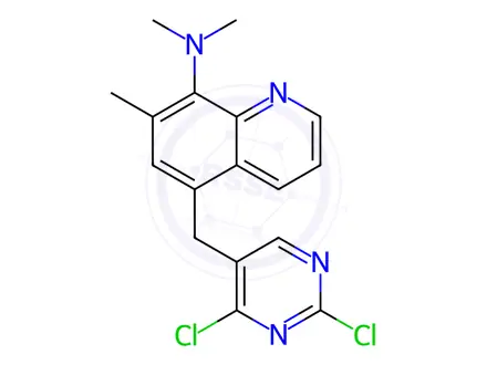 Chemical structure of Baquiloprim Impurity 1