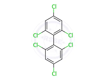 Chemical structure of PCB 155