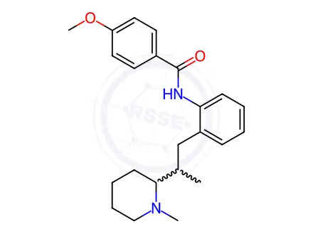 Chemical structure of Encainide Impurity 3