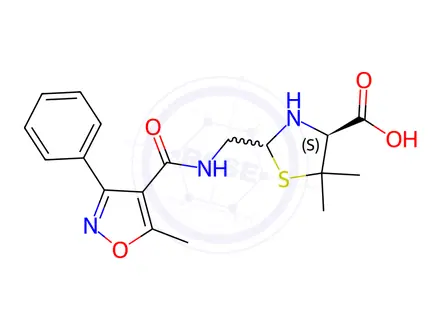 Chemical structure of Oxacillin EP Impurity D