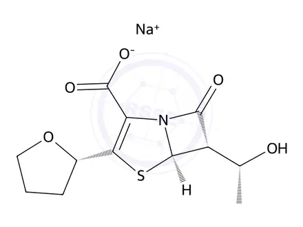 Chemical structure of Faropenem Impurity 1
