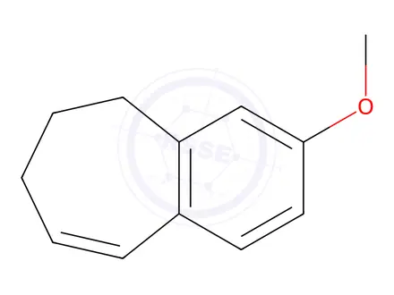 Chemical structure of 3-METHOXY-6,7-DIHYDRO-5H-BENZOCYCLOHEPTENE