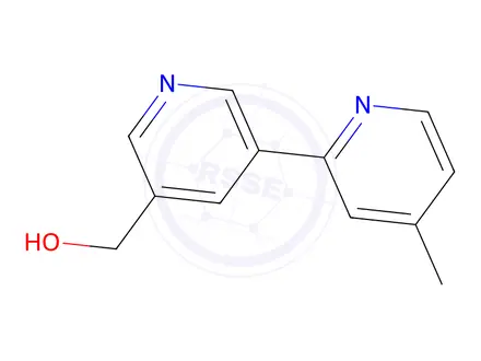 Chemical structure of (4-Methyl-[2,3'-bipyridin]-5'-yl)methanol