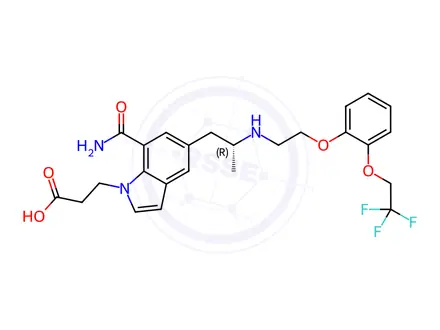 Chemical structure of Silodosin Impurity 122