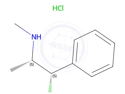 Chemical structure of (+)-Chloropseudoephedrine Hydrochloride (~90%)