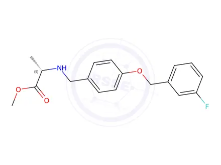 Chemical structure of Safinamide Methyl Ester