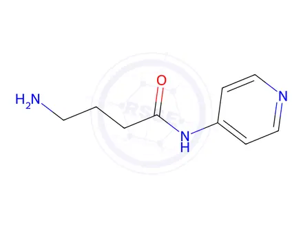 Chemical structure of 4-Amino-N-(pyridin-4-yl)butanamide