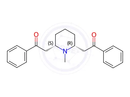 Chemical structure of Lobeline EP Impurity B