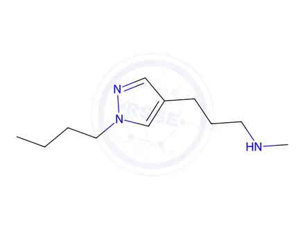 Chemical structure of [3-(1-Butyl-1h-pyrazol-4-yl)propyl](methyl)amine