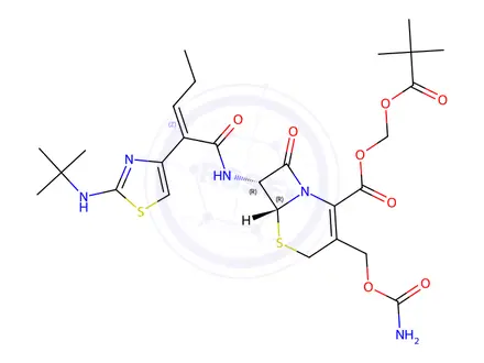 Chemical structure of Cefcapene Impurity 24