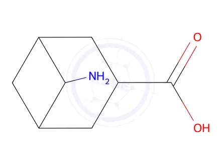 Chemical structure of 6-Aminobicyclo[3.1.1]heptane-3-carboxylic acid