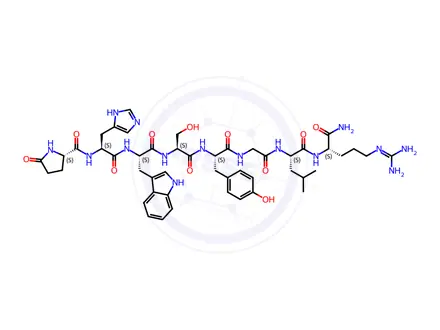 Chemical structure of Gonadorelin Acetate Impurity 3 (Gonadorelin Acetate EP Impurity C)