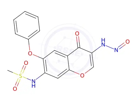 Chemical structure of Iguratimod Impurity 107