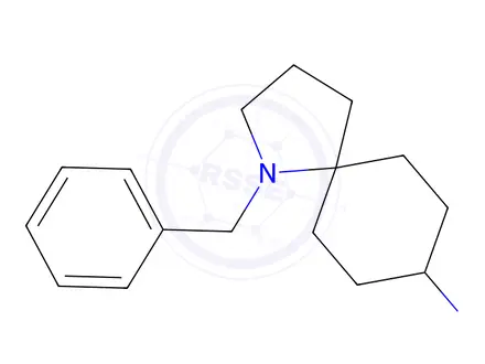 Chemical structure of 1-Benzyl-1-azaspiro[4.5]Decan-8-amine
