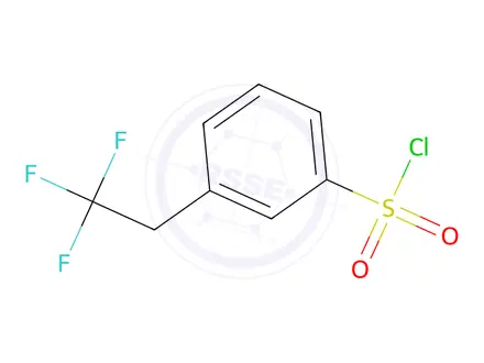 Chemical structure of 3-(2,2,2-Trifluoroethyl)benzenesulfonyl chloride