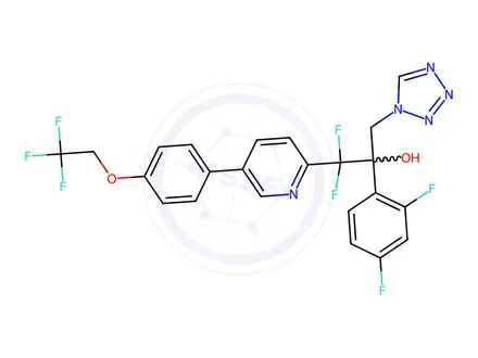 Chemical structure of Oteseconazole Impurity 11