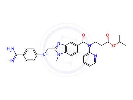 Chemical structure of Dabigatran Isopropyl Ester