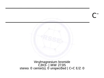 Chemical structure of Vinylmagnesium chloride