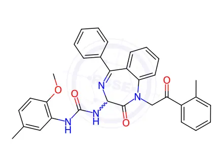 Chemical structure of YM 022 Impurity 37