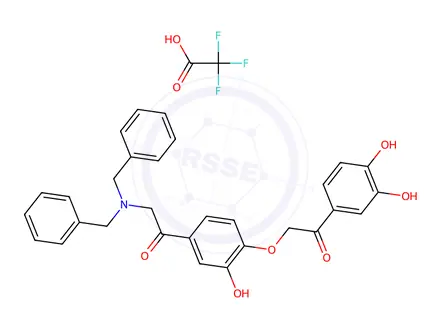 Chemical structure of Norepinephrine impurity 140