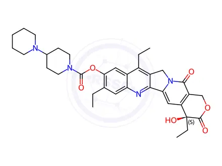 Chemical structure of Irinotecan EP Impurity C