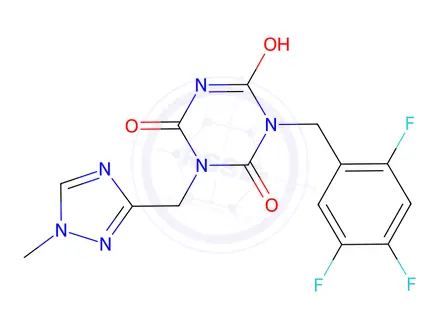 Chemical structure of Ensitrelvir impurity 10