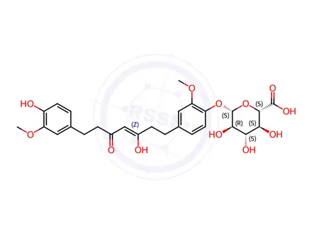 Chemical structure of Demethoxy Curcumin (227466-74-2)