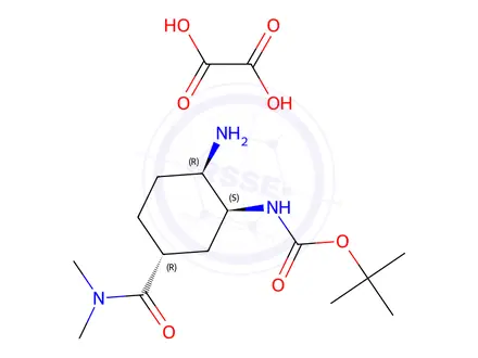 Chemical structure of Edoxaban Impurity 40(Oxalate)