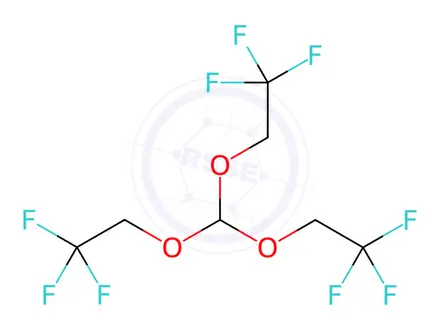 Chemical structure of Isoflurane Impurity 34