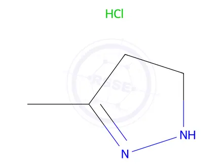 Chemical structure of 3-Methyl-4,5-dihydro-1H-pyrazole hydrochloride