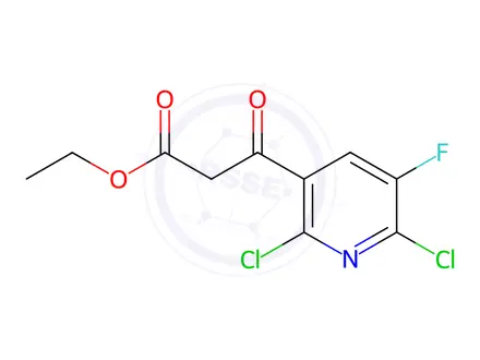 Chemical structure of Tosufloxacin Impurity 1