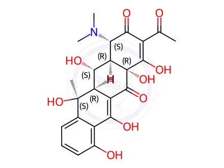Chemical structure of Oxytetracycline EP Impurity C