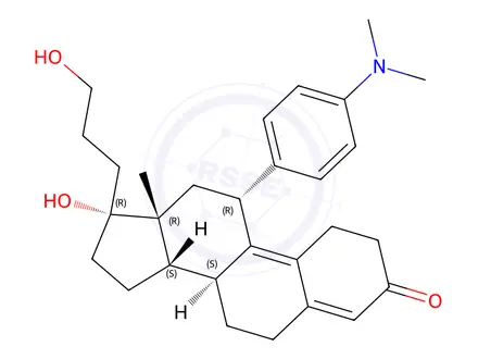 Chemical structure of Onapristone