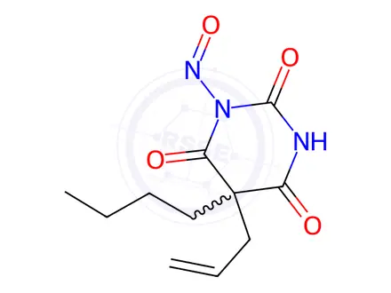 Chemical structure of Butalbital Impurity 8