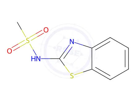 Chemical structure of N-(2-Benzothiazolyl)methanesulfonamide